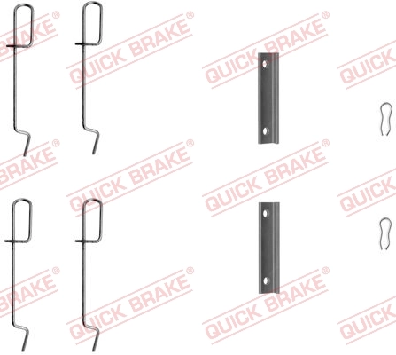 Accessory Kit, disc brake pad